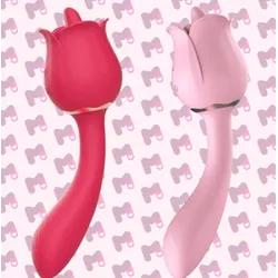 Vibrador ponto G e estimulador com língua - Format... - L'amour Boutique Erótica