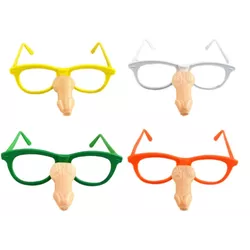 Brincadeira óculos com nariz de pênis para Despedi... - L'amour Boutique Erótica