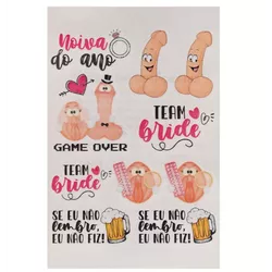 Brincadeira tattoo Noiva Do Ano Tatuagem Temporári... - L'amour Boutique Erótica