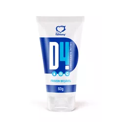Lubrificante D4 Frozen A Base D'água 60g efeito Ic... - L'amour Boutique Erótica