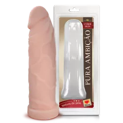  Dildo Pênis CyberSkin - Prótese 24cm x 6 cm - L'amour Boutique Erótica
