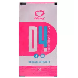 Cosmético lubrificante sachê de Lubrificante D4 - L'amour Boutique Erótica