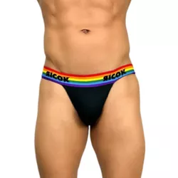 Jockstrap Pride - Preta - L'amour Boutique Erótica