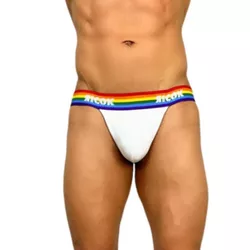 Jockstrap Pride - Branca - L'amour Boutique Erótica
