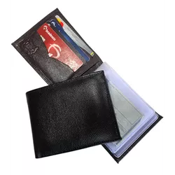 Carteira de couro 100% bovino porta cartões com ziper para n... - LARGADÃO - COM VOCÊ, ONDE FOR!