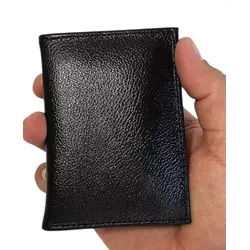 Carteira Masculina 100% Couro Modelo Slim pequena de Bolso -... - LARGADÃO - COM VOCÊ, ONDE FOR!