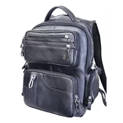 Mochila em Couro modelo Racer - Preta Reforçada - Racer pre... - LARGADÃO - COM VOCÊ, ONDE FOR!