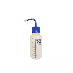 PISSETA GRADUADA 250ML TAMPA AZUL POLIPROPILENO - ... - LEAOLABOR