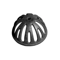 Ralo de Ferro Fundido Semiesférico Abacaxi 75mm -... - Tampão e grelha GK
