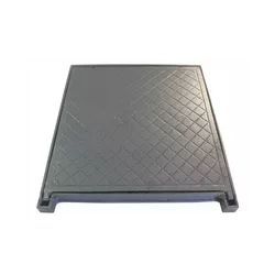 Tampão de Ferro Fundido Articulado 60x60 cm - 209 - Tampão e grelha GK