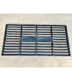 Grelha de Ferro Fundido 50x100 cm 12 toneladas - ... - Tampão e grelha GK