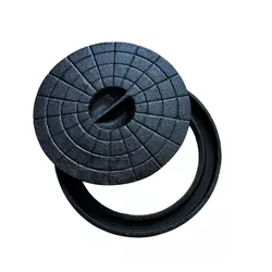 Tampão de Ferro Fundido Regar 21 cm Diâmetro - 204... - Tampão e grelha GK