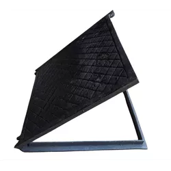 Tampão de Ferro Fundido Articulado Cisterna 50x50 ... - Tampão e grelha GK