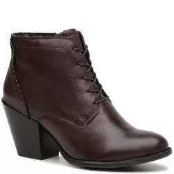 BOTA CANO BAIXO COURO CAFÉ - LESSÔ