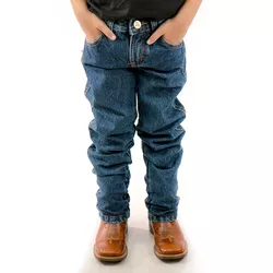 Calça Jeans Infantil Masculina Gold Kids Azul Escu... - LETÍCIA COUNTRY IMPORT'S