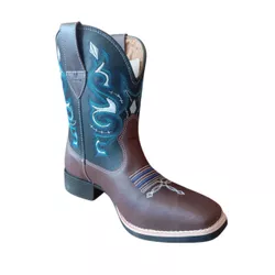 Bota Texana Masculina Látego Café com Preto R$ 367... - Caminhos da Roça