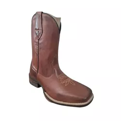 Bota Texana Masculina Látego Whisky Bordado Bege R... - Caminhos da Roça