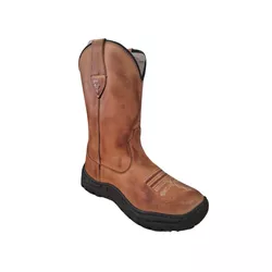 Bota Texana Masculina Tratorada Whisky R$ 320,00 ... - Caminhos da Roça