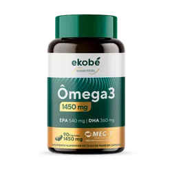 Ômega 3 - 90 caps - Essentials - 6114 - Loja Ekobé