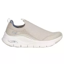 Tênis Skerchers Archfit Creme Feminino - 149776BRO... - Loja Over 7
