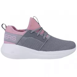 Tênis Skechers Go Run Fast Valor Cinza/Rosa-Claro ... - Loja Over 7