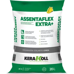 Argamassa Kerakoll Assentaflex Extra+ 20Kg - Cinza... - Lojas Coimbra