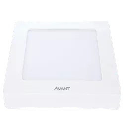 Avant Painel Led Sobrepor Quadrado BR6500K 18W Biv... - Lojas Coimbra