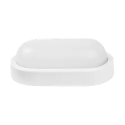 Lorenzetti Luminária Oval Branca - V0380 - Lojas Coimbra