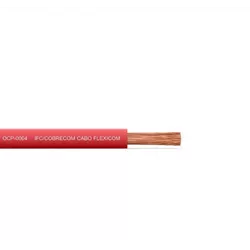 Cobrecom Cabinho Flexicom Vermelho - VENDA POR MET... - Lojas Coimbra