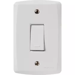 Tramontina Lux2 Interruptor Simples Branco - 07379 - Lojas Coimbra