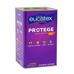Tinta Eucatex Protege Acrílico Premium - 18L (Core... - Lojas Coimbra
