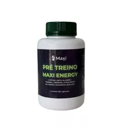 Pré-Treino Maxi Energy – 120 cápsulas (30 doses)... - MaxiFlora