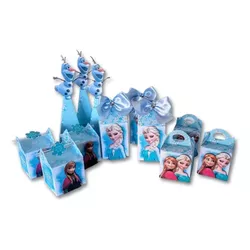 Caixinhas Personalizadas - Tema Frozen (Kit com 20... - MDMENINADELICADA