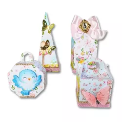 Caixinhas Personalizadas Jardim Encantado Luxo - 2... - MDMENINADELICADA