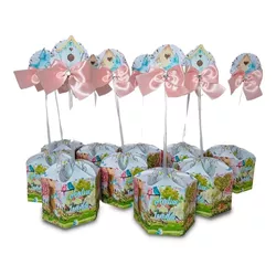 Centros de Mesa Personalizados - Tema Jardim Encan... - MDMENINADELICADA