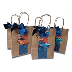 Sacolinha Surpresa Hot Wheels Personalizada - 10 U... - MDMENINADELICADA