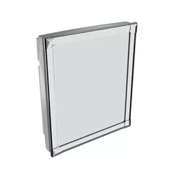 Armário Banheiro Plástico 31X36X10 Cinza AL41 - AS... - Rede Construir Milmart