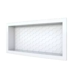 Nicho De Embutir Plástico Branco 60X27 - COZIMAX - Rede Construir Milmart