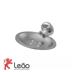 Saboneteira Aço 17203 AL STANDER 2422 - LEÃO METAI... - Rede Construir Milmart