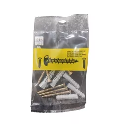 Parafuso Madeira 4X40 Com Bucha 6 C/06 N°16 - AGRO... - Rede Construir Milmart