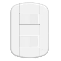 Interruptor Blanc 2 Secções Simples 4X2 3910 - FAM... - Rede Construir Milmart