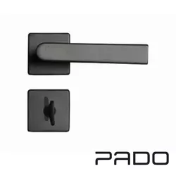 Fechadura RQ1 Concept Preta 414-40CB WC / Banheiro... - Rede Construir Milmart