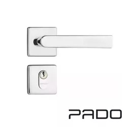 Fechadura RQ1 Concept Cromada 414-40CE / Externa -... - Rede Construir Milmart