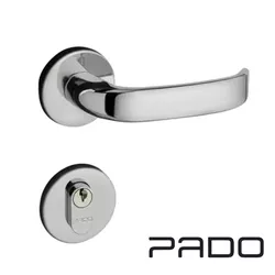 Fechadura RR1 Concept Cromado 413-40CE / Externa -... - Rede Construir Milmart