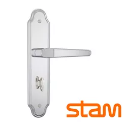 Fechadura Tradicional Inox WC / Banheiro 823/03 - ... - Rede Construir Milmart