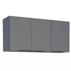 Armário Aéreo Cozinha MDF Cisne Cinza 120 - COZIMA... - Rede Construir Milmart