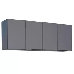 Armário Aéreo Cozinha MDF Cisne Cinza 150 - COZIMA... - Rede Construir Milmart