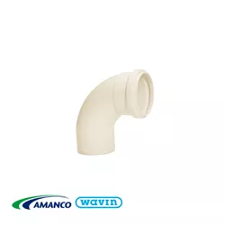 Curva Esgoto 90º CURTA 50mm - AMANCO - Rede Construir Milmart