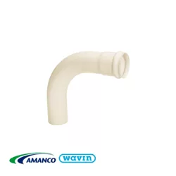 Curva Esgoto Longa 90º 50mm - AMANCO - Rede Construir Milmart