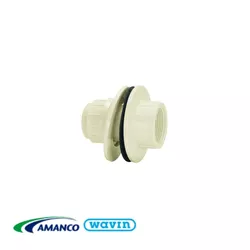 Adaptador Caixa Dágua Flange Rosca Com Anel 1/2